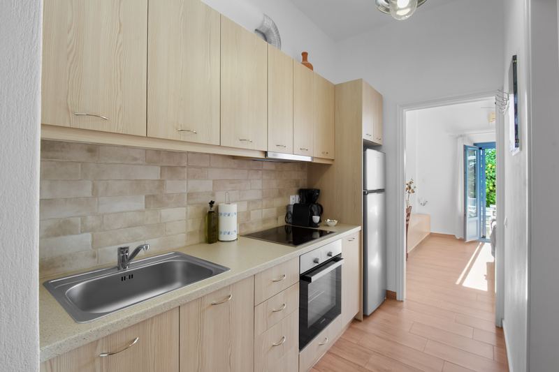 Margarita apartment, Flora Apartments Paros – fully equipped kitchen